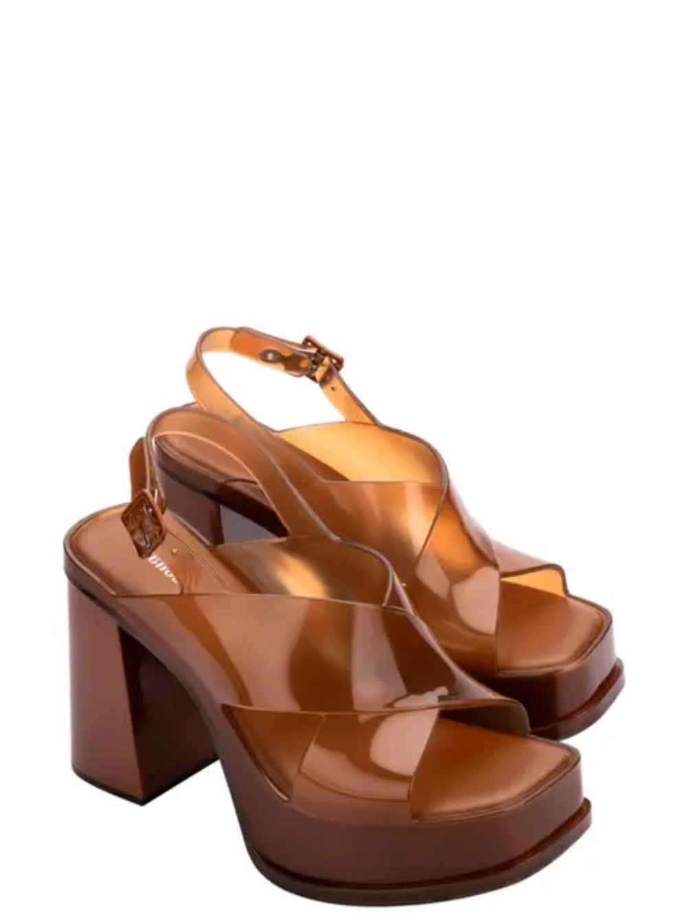 Melissa Dance Slingback Platform Sandal sz 7